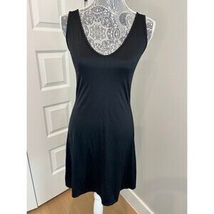 Collette Dinnigan Black Slip Dress Anthropologie Vintage Medium